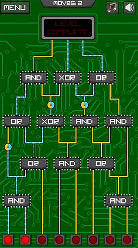 Circuit scramble: Computer logic puzzles