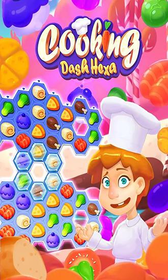 Скачать Cooking: Dash hexa: Android Три в ряд игра на телефон и планшет.