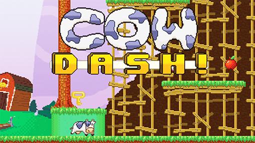 Скачать Cow dash!: Android Пиксельные игра на телефон и планшет.