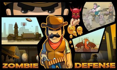 Скачать Cowboy Jed: Zombie Defense: Android Аркады игра на телефон и планшет.