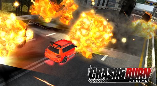 Скачать Crash and burn racing: Android Гонки игра на телефон и планшет.