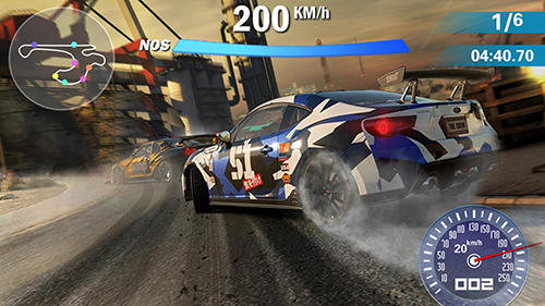 Crazy racing car 3D