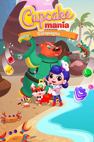 Скачать Cupcake mania: Galapagos: Android Три в ряд игра на телефон и планшет.