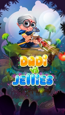 Скачать Dadi vs jellies: Android Стрелялки игра на телефон и планшет.