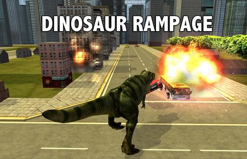 Скачать Dinosaur rampage: Trex на Андроид 4.0.4 бесплатно.