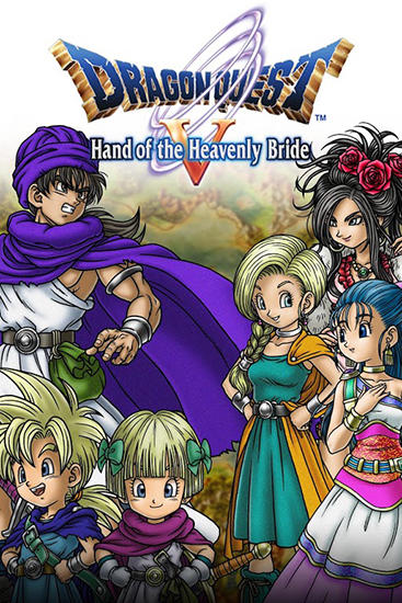 Скачать Dragon quest 5: Hand of the heavenly bride: Android Ролевые (RPG) игра на телефон и планшет.