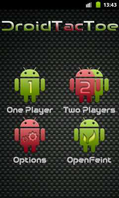 Скачать Droid Tac Toe: Android Логические игра на телефон и планшет.