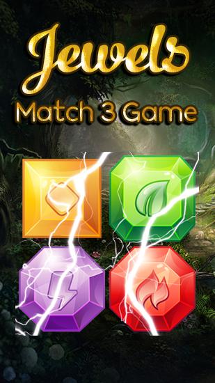 Скачать Elemental jewels: Match 3 game: Android Три в ряд игра на телефон и планшет.