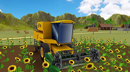 Farm tractor simulator 18