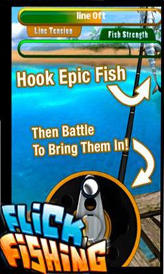 Скачать Flick Fishing: Android Симуляторы игра на телефон и планшет.