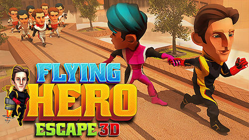 Скачать Flying hero escape 3D: Android Шутер с видом сверху игра на телефон и планшет.