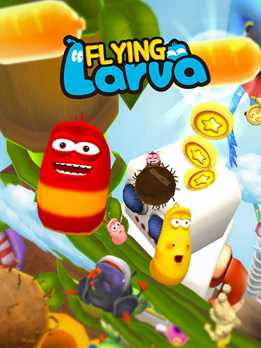Скачать Flying larva: Android Прыгалки игра на телефон и планшет.