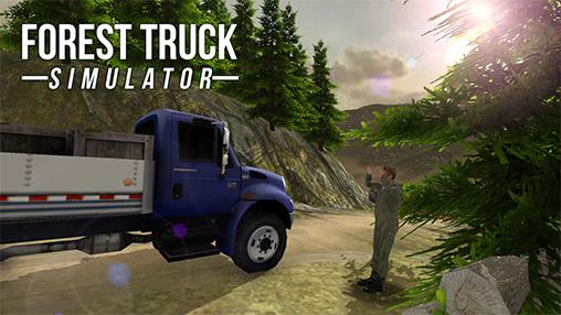 Скачать Forest truck simulator: Android Грузовик игра на телефон и планшет.