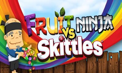 Скачать Fruit Ninja vs Skittles: Android игра на телефон и планшет.