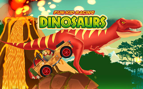 Скачать Fun kid racing: Dinosaurs world: Android Гонки по холмам игра на телефон и планшет.