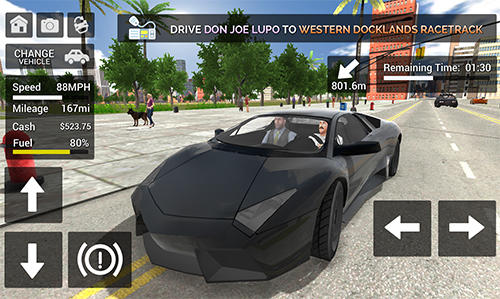 Gangster crime car simulator