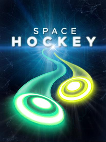 Скачать Glow air space hockey: Android Тайм киллеры игра на телефон и планшет.