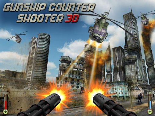 Скачать Gunship counter shooter 3D: Android Стрелялки игра на телефон и планшет.