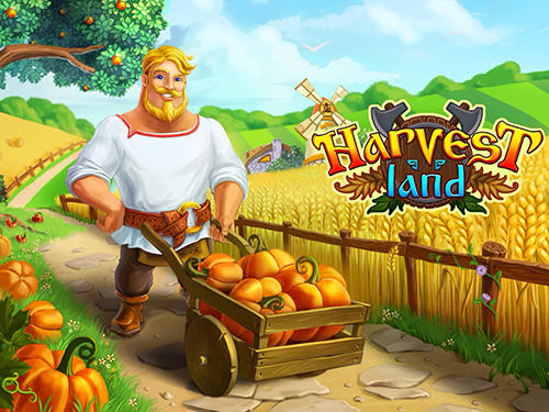 Harvest land. Slavs: Farm