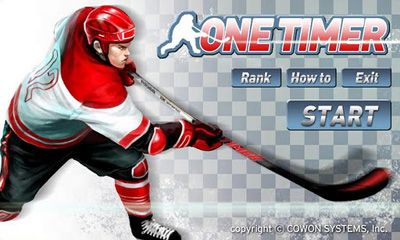 Скачать Ice Hockey - One Timer: Android Спортивные игра на телефон и планшет.