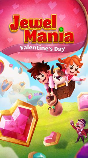 Скачать Jewel mania: Valentine's day: Android Сенсорные игра на телефон и планшет.