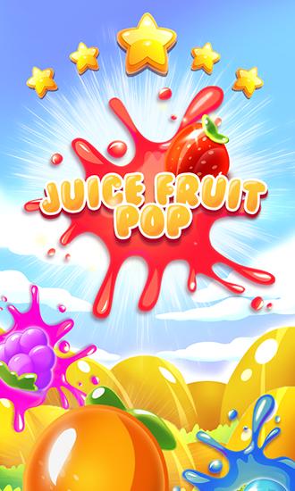 Juice fruit pop