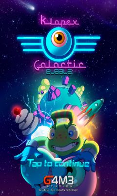Скачать Klopex Galactic Bubble: Android Логические игра на телефон и планшет.