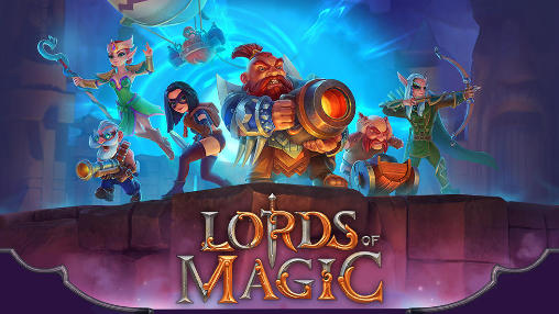 Скачать Lords of magic: Fantasy war: Android Aнонс игра на телефон и планшет.