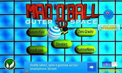 Скачать Mad O Ball 3D Outerspace: Android Аркады игра на телефон и планшет.