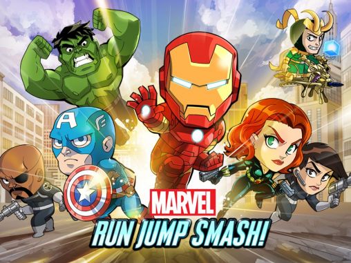 Скачать Marvel: Run jump smash!: Android игра на телефон и планшет.