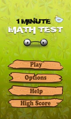 Скачать 1 Minute Math Test: Android Аркады игра на телефон и планшет.