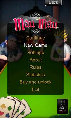Скачать Mau Mau: Android Настольные игра на телефон и планшет.