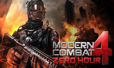 Скачать Modern combat 4 Zero Hour v1.1.7c: Android Стрелялки игра на телефон и планшет.