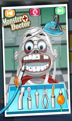 Скачать Monster Doctor - kids games: Android игра на телефон и планшет.