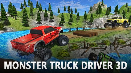 Скачать Monster truck driver 3D: Android Гонки по бездорожью игра на телефон и планшет.