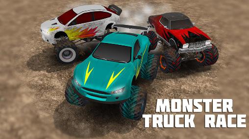 Скачать Monster truck race: Android Машины игра на телефон и планшет.