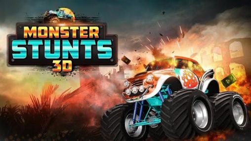 Скачать Monster truck stunt 3D: Android Мультиплеер игра на телефон и планшет.