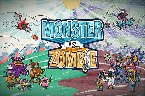 Скачать Monster vs zombie: Android Онлайн стратегии игра на телефон и планшет.