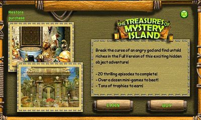 Скачать Mystery Island: Android Логические игра на телефон и планшет.