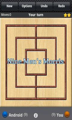 Скачать Nine Men's Morris: Android Логические игра на телефон и планшет.