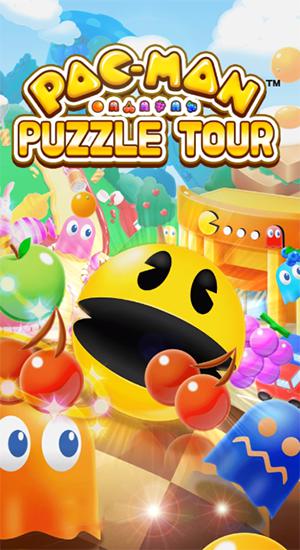Скачать Pac-Man: Puzzle tour: Android Три в ряд игра на телефон и планшет.