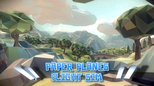 Paper planes: Flight sim