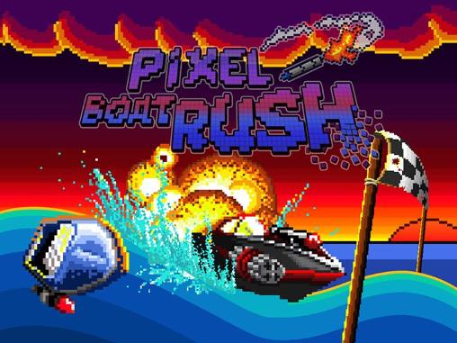 Скачать Pixel boat rush: Android Гонки игра на телефон и планшет.