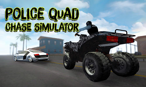 Скачать Police quad chase simulator 3D: Android Мотоциклы игра на телефон и планшет.