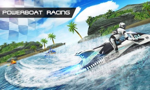 Скачать Powerboat racing: Android игра на телефон и планшет.