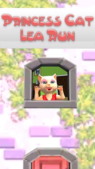 Скачать Princess cat Lea run: Android Игры для девочек игра на телефон и планшет.
