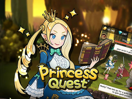 Скачать Princess quest: Android Аниме игра на телефон и планшет.