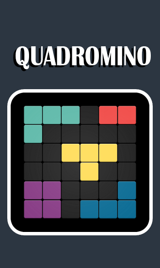 Скачать Quadromino: No rush puzzle: Android Головоломки игра на телефон и планшет.