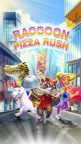 Скачать Raccoon pizza rush: Android Раннеры игра на телефон и планшет.