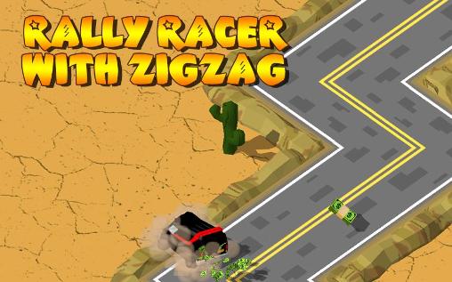 Rally racer with zigzag